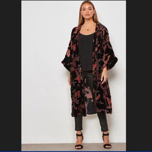 Juniper Blu Printed Kimono NWT Size S